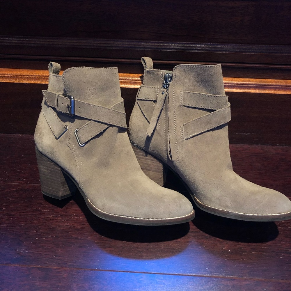 Booties by Sam Edelman.